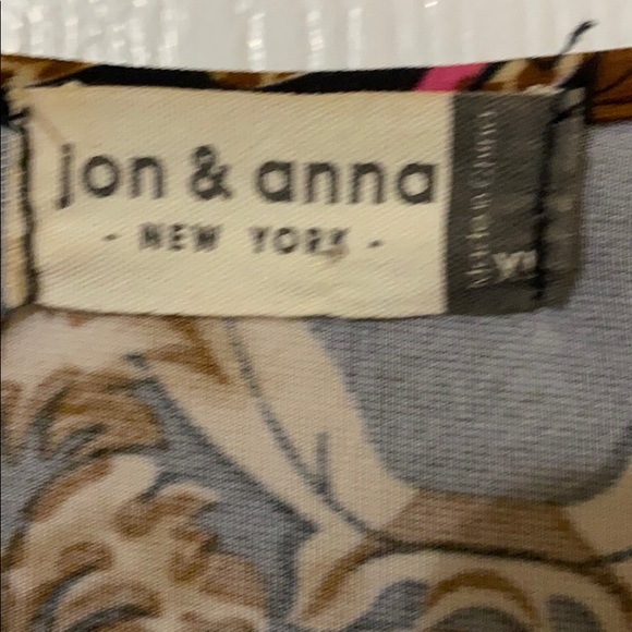 Multicolor Print Short Mini Dress/Draped Neckline - Picture 8 of 8